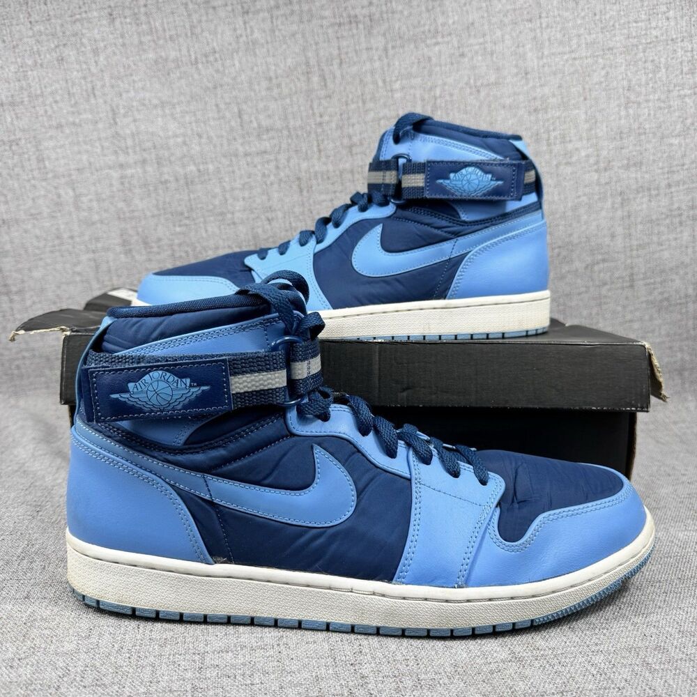 Air Jordan 1 Retro High Strap French Blue Sneakers Shoes Men's 13